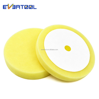 EVERTOOL Accessoire de ponçage automobile Tampon éponge de nettoyage de voiture Tampon de polissage en mousse pour la peinture de voiture