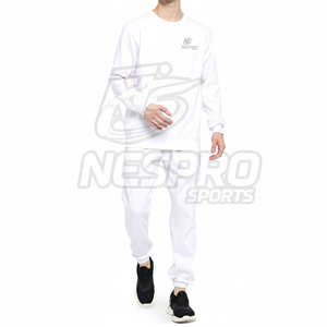 Ensemble de survêtement décontracté pour homme, qualité supérieure, best-seller, 100% coton, couleur unie, confortable, en vente - Product Image 1