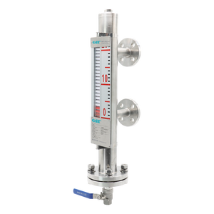 Medidor de Nivel de Solapa Magnética Huitian con Pantalla Digital HART 4-20mA |   Construcción Metálica |   IP67 |   Medición de Nivel - Product Image 2