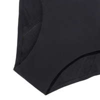 Culotte menstruelle taille haute sans couture pour femme, absorption forte, 4 couches, anti-fuite
