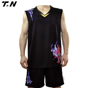 Neue stil sublimiert Europäischen basketball trikots - Product Image 1