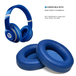 Housses de <span class=keywords><strong>casque</strong></span> de rechange en <span class=keywords><strong>mousse</strong></span> <span class=keywords><strong>pour</strong></span> <span class=keywords><strong>casque</strong></span>, 1 paire, éponge, <span class=keywords><strong>pour</strong></span> Studio, 2.0 et 3.0 coussins d'oreilles - Product Image 3