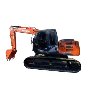 Mini-pelle Hitachi zaxis120 d'origine japonaise, 12 tonnes, mini-excavatrice d'occasion, moteur ISUZU, godet de 0,52 m3, 90% neuf, prix bas à vendre - Product Image 1