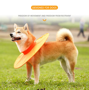 Cómodo impermeable fácil de limpiar sin sujeción gato mascota Elizabeth Collar para perros - Product Image 3