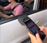 GOODCOM - Terminal Punto de Venta Portátil con Android 14 de 6 Pulgadas, Escáner de Códigos QR para Gestión de Embalaje con Impresora