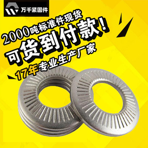 Wanqian Fasteners Serrated Lock Washer DIN6796 304 Stainless Steel Internal External Tooth For Industrial Use - Product Image 1
