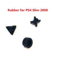 SYY-Ensemble de bouchons antidérapants en caoutchouc de silicone anti-poussière pour console PS4 1000 1100 1200 Slim Pro Foot Pad Accessoires