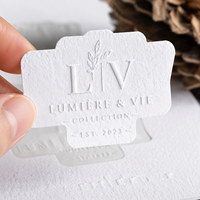 Autocollants personnalisés en papier texturé mat avec logo 3D pour l'emballage de dentifrice et de shampoing, impression couleur, étiquettes autocollantes
