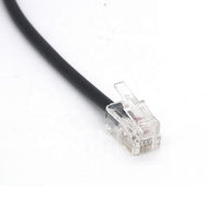 Câble convertisseur Micro USB mâle 5 broches vers RJ9 4P4C pour téléphone