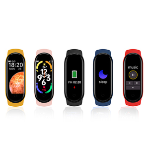 Pulsera Inteligente M7 <span class=keywords><strong>Mi</strong></span> <span class=keywords><strong>Band</strong></span> <span class=keywords><strong>5</strong></span> 6, Monitor de Ritmo Cardíaco, Contador de Pasos, Reloj Inteligente Deportivo M6 - Product Image 2