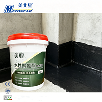 Revêtement imperméable en émulsion acrylique V822 + carbonate de calcium, longue durée de vie, liquide noir pour toiture et murs, directement de l'usine
