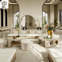 Projet de villa, service clé en main pour salon de luxe, ensemble complet de meubles sur mesure pour la maison, lits, canapés
