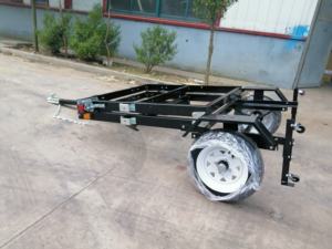 الجملة 8x4 مسحوق المغلفة للطي فائدة/مقطورة سيارة عالية الجودة مقطورة - Product Image 6