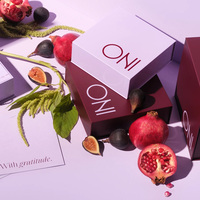 Coffret Cadeau Premium avec Couvercle à Fermeture Magnétique, Emballage Rigide pour Bijoux