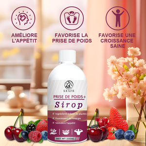 Sirop Prise de Poids Marque Blanche Multivitamines pour Femmes Adultes, Complément <span class=keywords><strong>Herbal</strong></span> pour Prise de Poids - Product Image 3