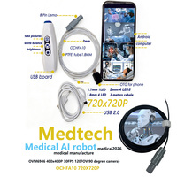 Mini module de caméra endoscopique USB de 1 mm, capteur CMOS 4MP, compression vidéo H.264, OCHFA10, compatible téléphone et PC, pour applications médicales intelligentes