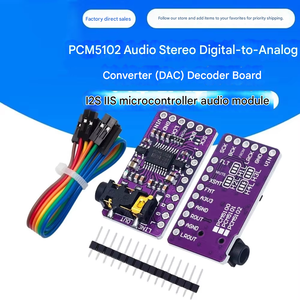 Module décodeur audio DAC PCM5102 I2S, 112 dB SNR, 32 bits, 384 kHz, <span class=keywords><strong>convertisseur</strong></span> <span class=keywords><strong>numérique</strong></span>-<span class=keywords><strong>analogique</strong></span> stéréo pour <span class=keywords><strong>Raspberry</strong></span> Pi ESP32 Arduino - Product Image 4