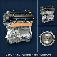 Nouveau moteur nu G4FC 1.6L Gamma MPI Essence DOHC 16V 4 cylindres en ligne pour Elantra I30 Ceed Forte