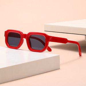 Nouvelles lunettes de soleil carrées rétro pour femmes, lunettes de soleil simples de luxe UV400, lunettes de soleil vintage à la mode pour femmes - Product Image 2