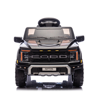 Voitures électriques pour enfants Ford F-150 Raptor tout-terrain sous licence, batterie 12V, voiture électrique pour enfants avec télécommande