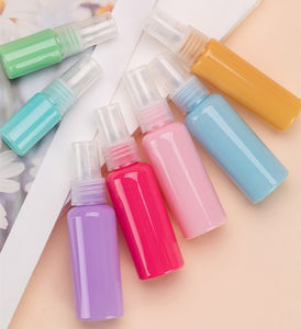 Good Price travel size 10ml30ml50ml spray bottle round shoulder plastic bottle <b>Macaron</b> colors - Product Image 2
