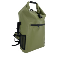 Sac à dos et sac étanches pour kayak - Camping en plein air - PVC super flottant - 2-100L - Bleu/Noir/Vert/Orange