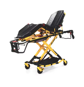 PROXT-Sturdy Stainless Steel Manual X-Frame <b>Cots</b> with Retractable Head Section for Hospital Use-Industrial Design 700lb Capaci - Product Image 3