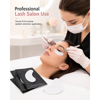 Patchs sous-yeux sans peluches pour extensions de cils, marque privée, logo personnalisé