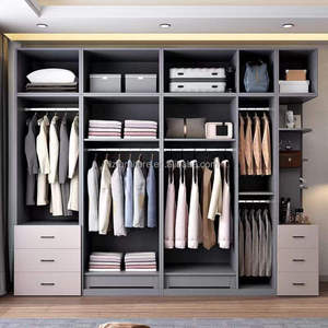 China Manufacturer Direct Selling High Quality Bedroom Furniture <b>Clothes</b> <b>Storage</b> Wardrobe Modern Design Armario Ropero - Product Image 6