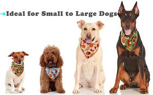 <span class=keywords><strong>Super</strong></span> Cute Pet Bandana Patrón encantador Imprimir logo Digital <span class=keywords><strong>Doble</strong></span> <span class=keywords><strong>cara</strong></span> Regalo Tamaños ajustables Perro Gato Bandana - Product Image 6