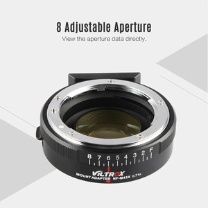 อะแดปเตอร์ Viltrox NF-M43X 0.71X MF Speed Booster สำหรับเลนส์ D ต่อกับ M43 พร้อมรูรับแสง F-8 โครงสร้างอะลูมิเนียม สำหรับกล้องดิจิตอล - Product Image 6