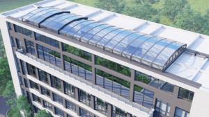 कारखाने के अतिरिक्त बड़े चल फोल्डेबल ढहने वाले टेलीस्कोपिक रिटेटेबल एल्यूमीनियम ग्लास सनरूम बाहरी उपयोग के लिए - Product Image 5