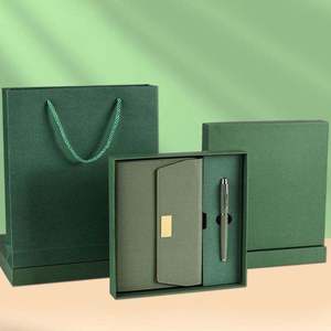 Custom Logo Corporate Business Gift Set Eco-Friendly Thermos <b>Cup</b> Notebook Pen Set Advertising Promotional Gift Set - Product Image 2