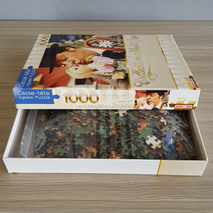 High quality custom 1000 pieces paper jigsaw puzzle with rich experience - Product Image 1