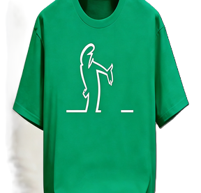 T-shirt décontracté en coton à manches courtes, coupe oversize, style streetwear, avec motif graphique humoristique de personnage en ligne dessinée, thè<span class=keywords><strong>me</strong></span> animation rétro et personnage bâton qui se plaind. - Product Image 2