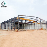 Atelier industriel préfabriqué sur mesure à faible coût, structure en acier métallique, hangar préfabriqué, bâtiment modulaire, entrepôt
