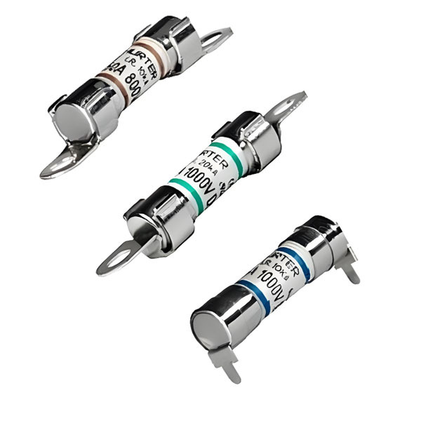 R10H R10A DC 500V 600V  800V 1000V 10x38  EV Fuse with PCB Screw-on Terminal