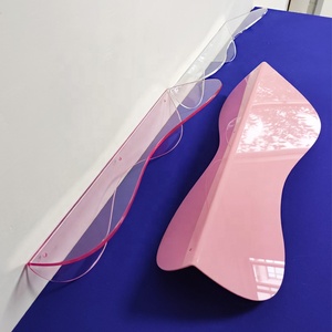 Estante de Exhibición de <span class=keywords><strong>Libros</strong></span> Acrílico <span class=keywords><strong>para</strong></span> Montar en la Pared, Estante Decorativo de Listones Acrílicos <span class=keywords><strong>para</strong></span> el Hogar, Estante de Pared de Plástico - Product Image 2