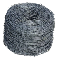 2025 <strong>Best</strong> Price Hot Dip Galvanized Barbed <strong>Wire</strong> for Construction Site Protection High Tensile <strong>Steel</strong> Eco-Friendly Fencing