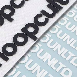 Tem nhãn silicon nổi 3D tùy chỉnh, in logo, huy hiệu PVC, miếng dán cao su, nhãn chuyển nhiệt chữ cái - Product Image 3