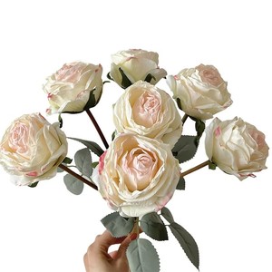 Bouquet di Rose Artificiali Realistiche in Stile INS, Composizione Floreale Multipla in Seta per Matrimoni, Feste, Decorazioni per la Casa e Centrotavola - Product Image 6