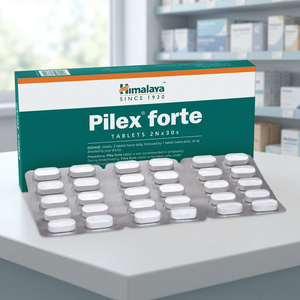 Premium Ayurvedic Herbal Pilex Forte Tablets Daily Digestive Wellness <b>Supplement</b> Export Quality Bottle Packaging Made in India - Product Image 2