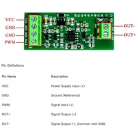 Yüksek Hızlı Seviye Değiştirici Kartı 8-28V ila 5V 3.3V 1.8V Lojik Seviye Dönüştürücü PWM Sinyal Yükseltici Modülü 1MHz Push-Pull OC Çıkışı