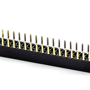 Conector hembra DIN de paso de 2.0 mm con contacto de latón, doble fila, entrada inferior para PCB, H4.3mm, 2*17P - Product Image 1