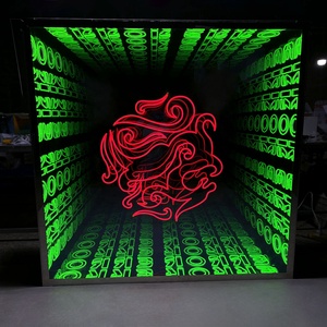 กระจก LED แบบกำหนดเอง3D ไฟอนันต์สำหรับบาร์บ้านและพื้นที่แสดงทางธุรกิจ - Product Image 4