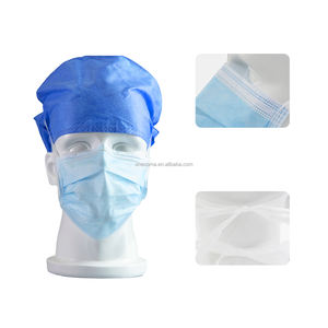 Dreilagiger <span class=keywords><strong>PP</strong></span>-Vliesstoff für nicht gewebte Einweg-Gesichts masken Auf gebundene medizinische Masken Typ II Chirurgische Masken - Product Image 1