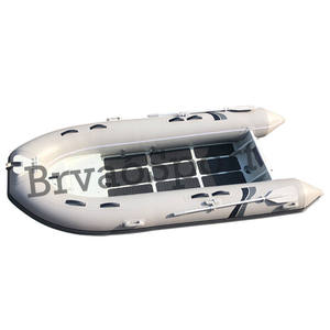 Bateau gonflable de nervure de coque en aluminium de la grande vitesse 13ft 390 PVC /Hypalon - Product Image 5