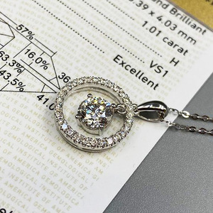 Collana Minimalista con Ciondolo Circolare per Donne, Catena Corta, Gioiello alla Moda per Uso Quotidiano, Idea Regalo - Product Image 4
