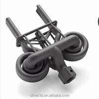 Layanan Pencetakan 3D Premium FDM MJF SLS SLA untuk Komponen 3D, Plastik PEEK PPS Filament Nylon PA12 Bubuk Resin untuk Kerangka Motor Drone