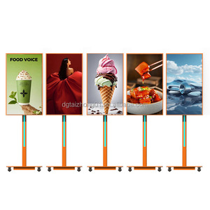Pantalla LCD Portátil HD de 32 Pulgadas para Publicidad, Kiosco con Fácil Transporte, Cartel Digital Móvil para Tiendas/Centros Comerciales/Publicidad - Product Image 3